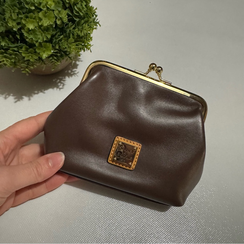 Dooney & Bourke Brown Coin Purse